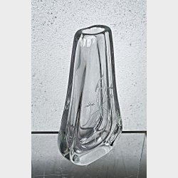 Svensk vintage glasvase