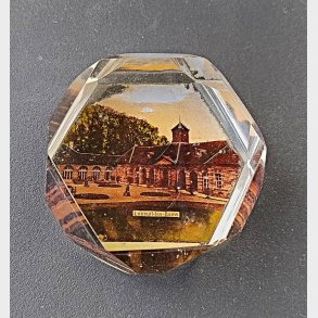 Antik brevpresse med fotografi: Luxeuil-les-Bains