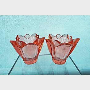 Rosa Holmegaard Reflections fyrfadsstage