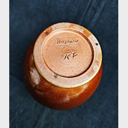 Saltglaseret H�gan�s vase