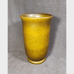 Gr�n Knabstrup Art deco vase