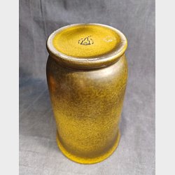 Gr�n Knabstrup Art deco vase