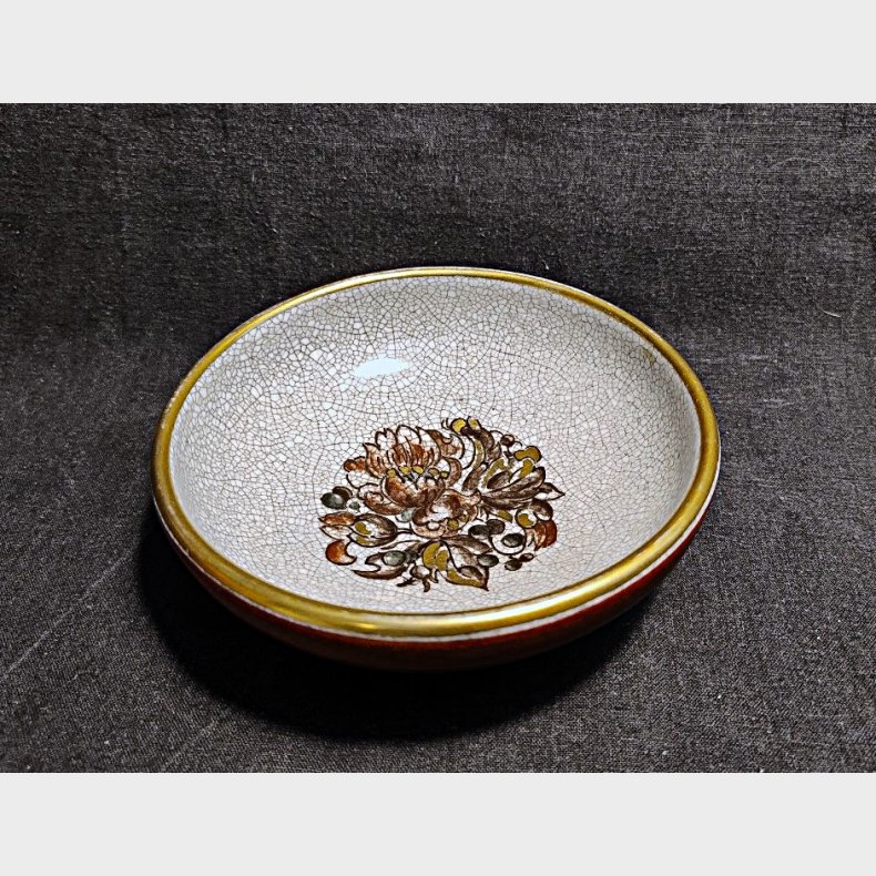 Krakeleret vintage sk�l