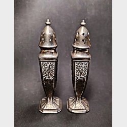 Art Deco salt- og peberb�sse