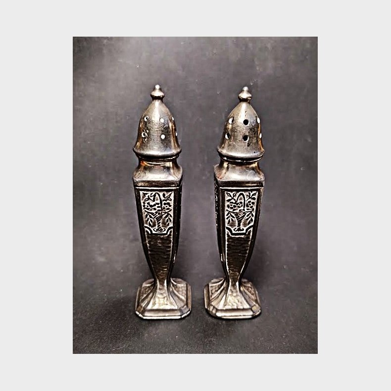 Art Deco salt- og peberb�sse