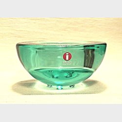Lysegr�n Iittala Ballo fyrfadsstage