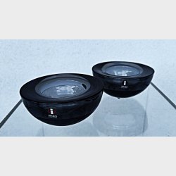 R�gfarvet Iittala Ballo fyrfadsstage