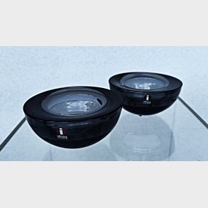 R�gfarvet Iittala Ballo fyrfadsstage