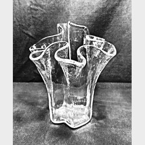 Finsk Muurla vintage design glasvase