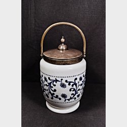 Bl�m�nstret vintage kiksespand
