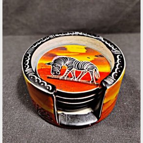 Afrikanske vintage coasters