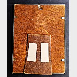 S�lvfarvet metal fotoramme