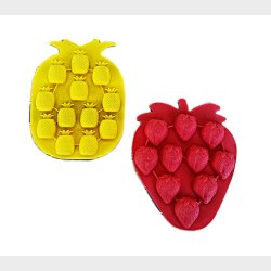 Isterningbakker med frugtmotiver