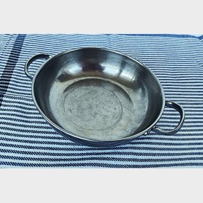 Rustfri vintage kartoffelsk�l