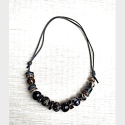 Vintage keramik halsk�de