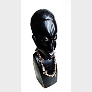 Vintage halsk�de med leopardsten