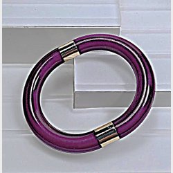 Bordeaufarvet vintage armb�nd
