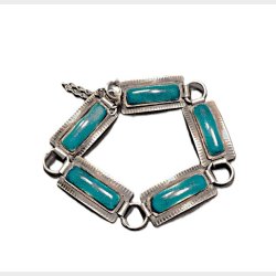 Gr�nt vintage emaljearmb�nd
