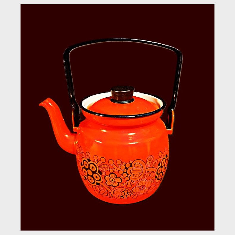 R�d Kaj Franck vintage thekande