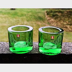 Apple Green Kivi fyrfadsstage fra Iittala