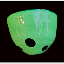 Gr�n S�holm vintage glassk�l
